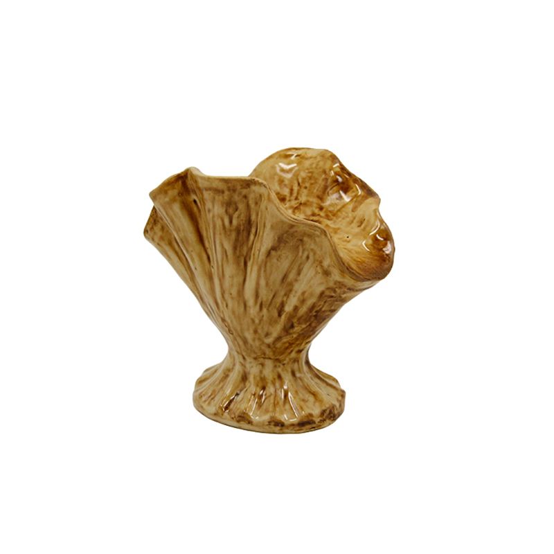 Assemble Vitti Ceramic Candleholder Tan