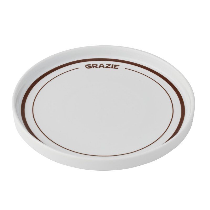 Assemble Grazie Ceramic Dinner Plate Cocoa