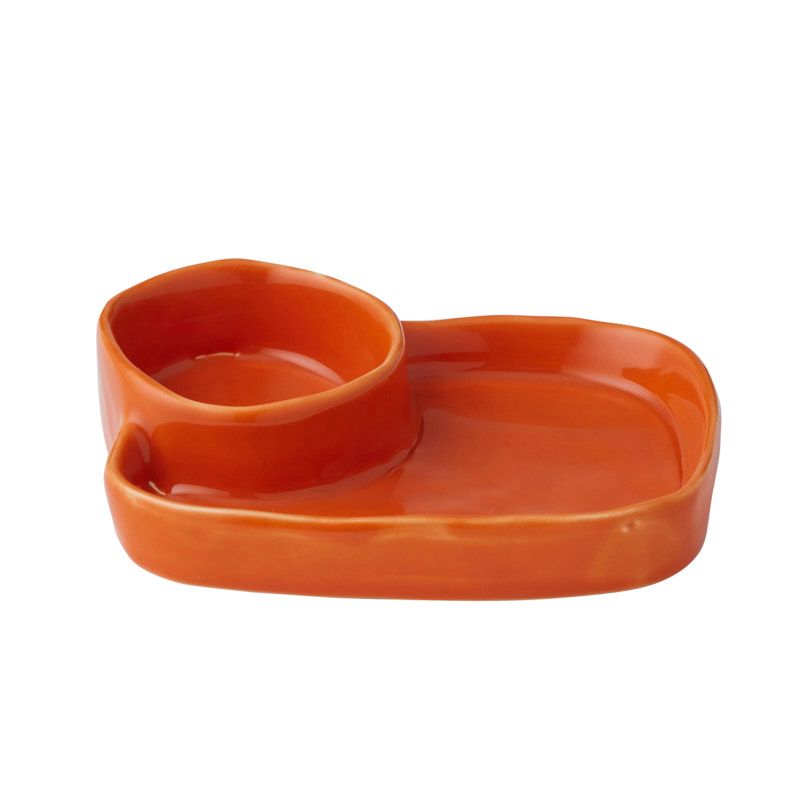 Assemble Pasadena Ceramic Olive Dish Ginger