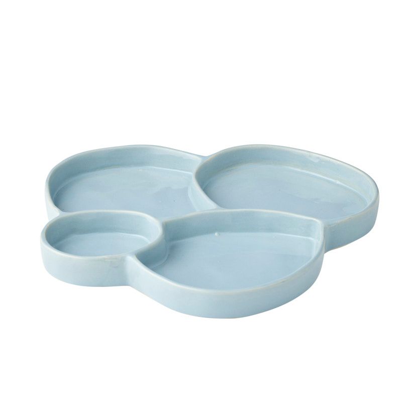 Assemble Pasadena Ceramic Div Dish Sky