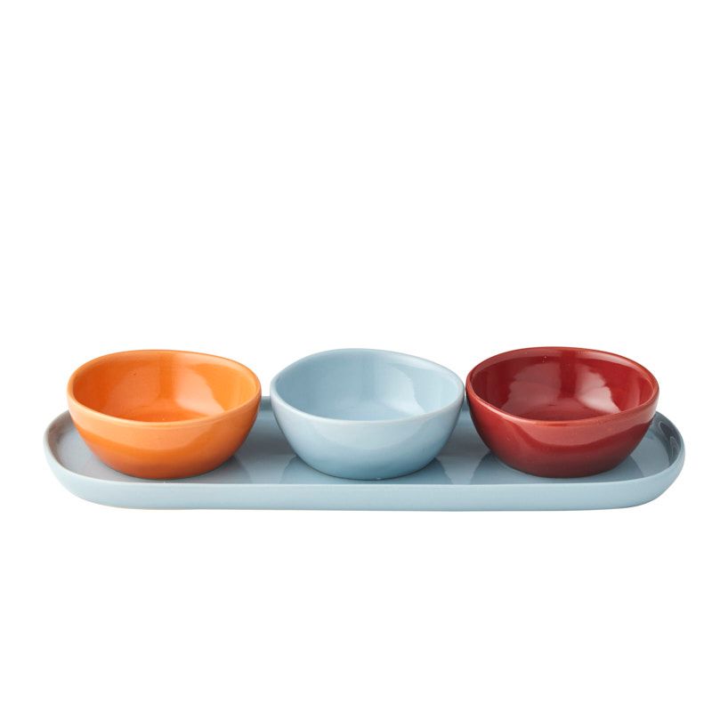 Assemble Pasadena Ceramic 4pc Serve Set