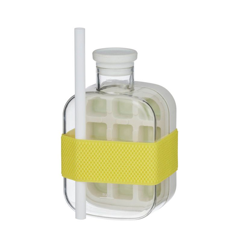 Assemble Hydra Bottle with Ice Maker White