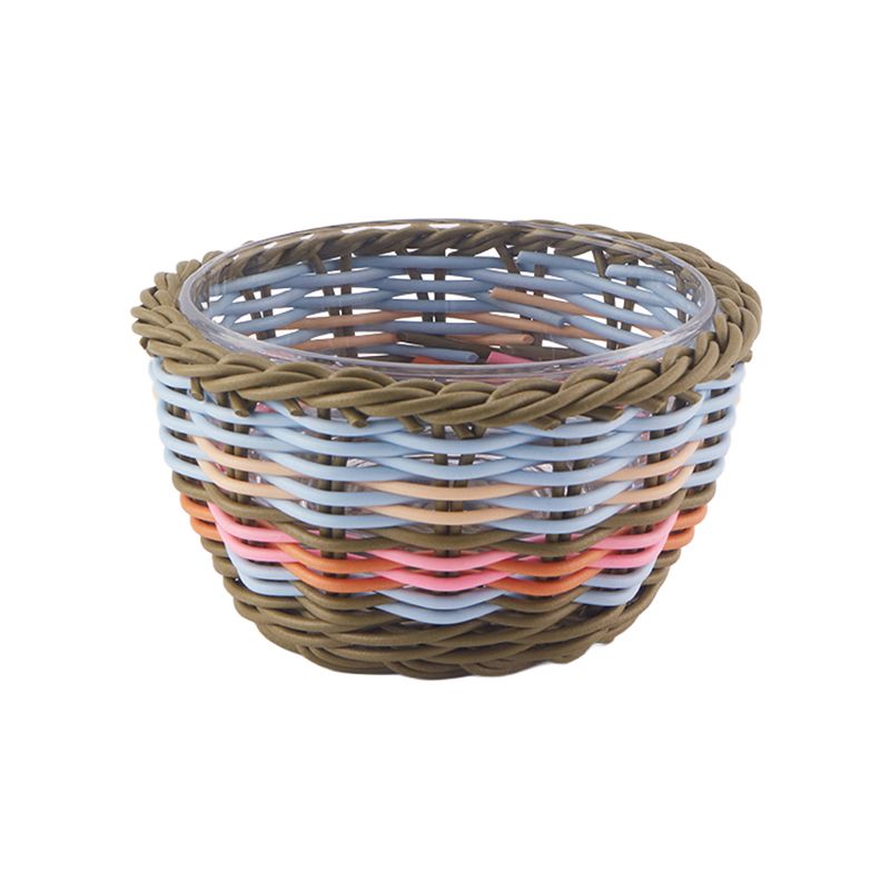 Assemble Feliz PP/Glass Bowl Pink/Olive