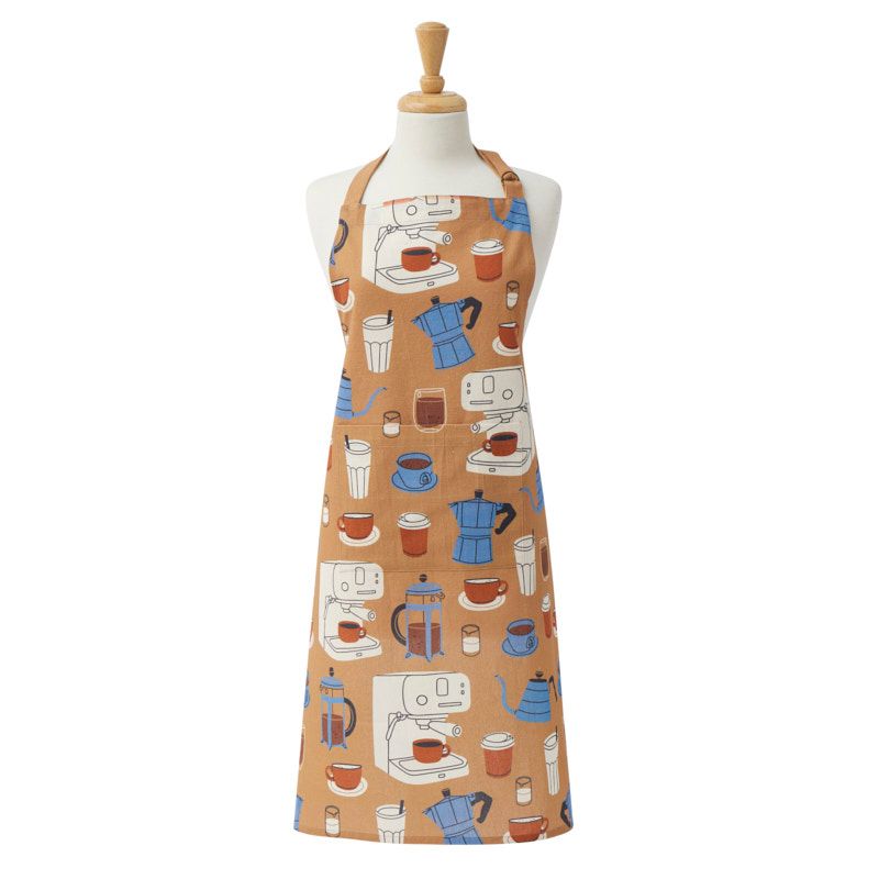 Assemble Coffee Cotton Apron Chocolate