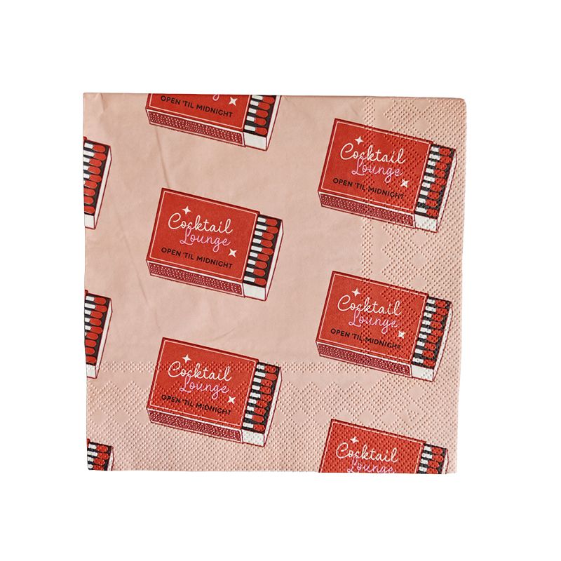 Assemble Cocktail Lounge 20pk 3 Ply Napkin
