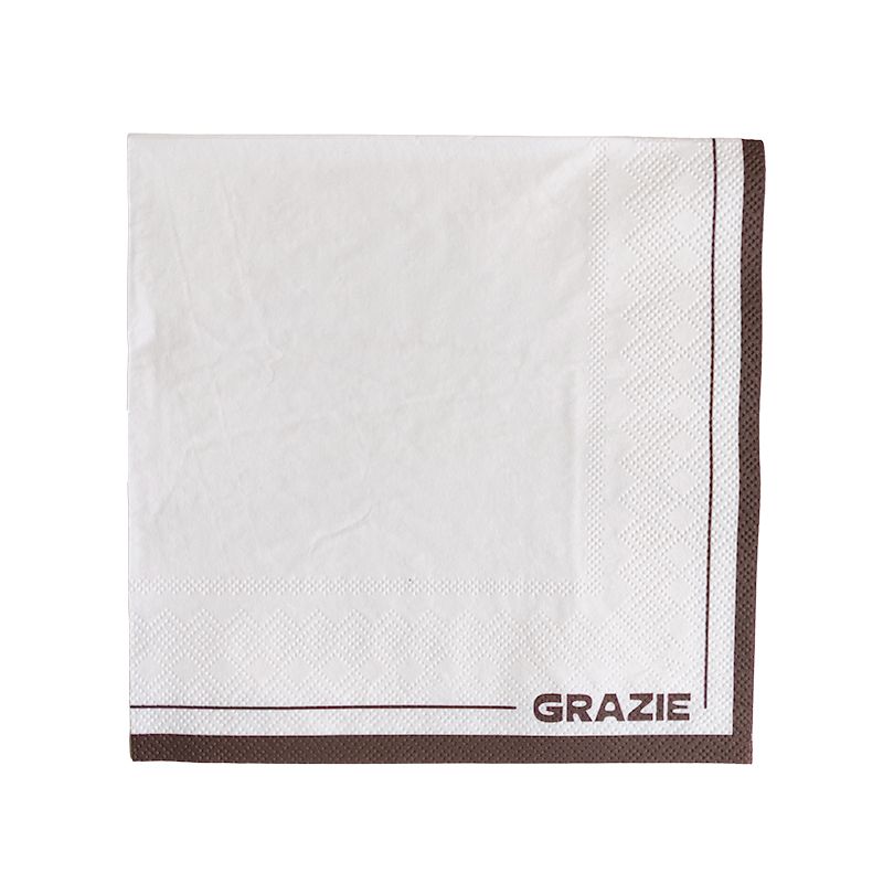 Assemble Grazie 20pk 3 Ply Napkin Brown