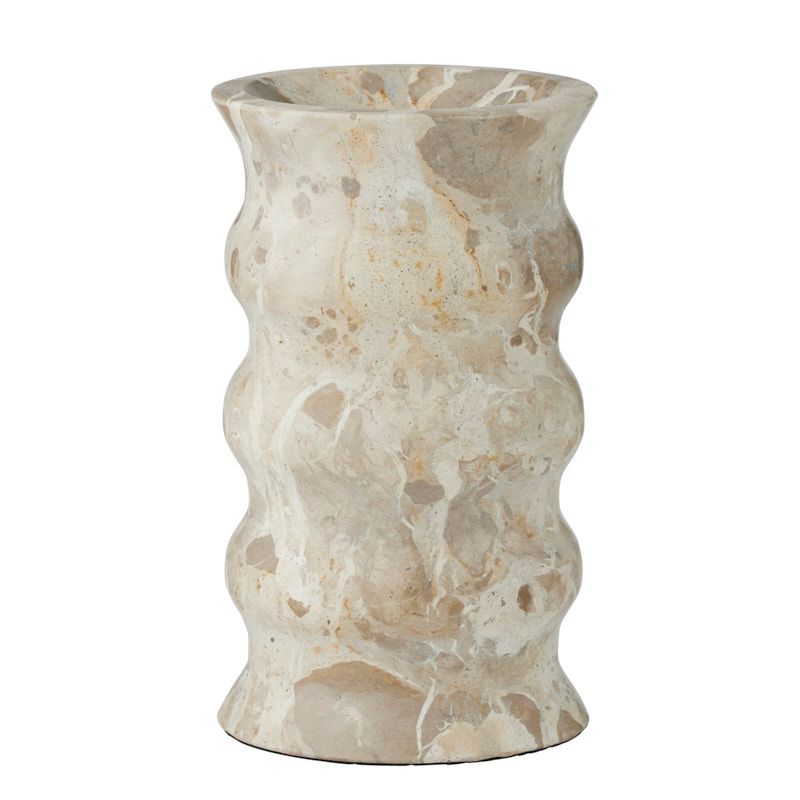 Coast To Coast Vito Marble Vase Chocolate