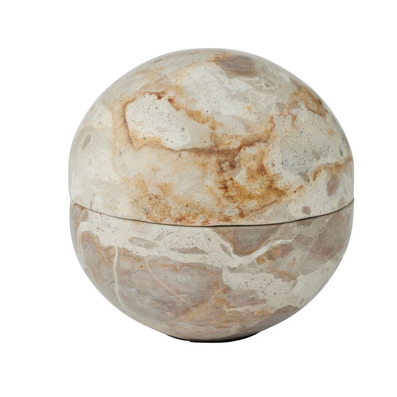 Coast To Coast Emilio Marble Trinket Ball Chocolate