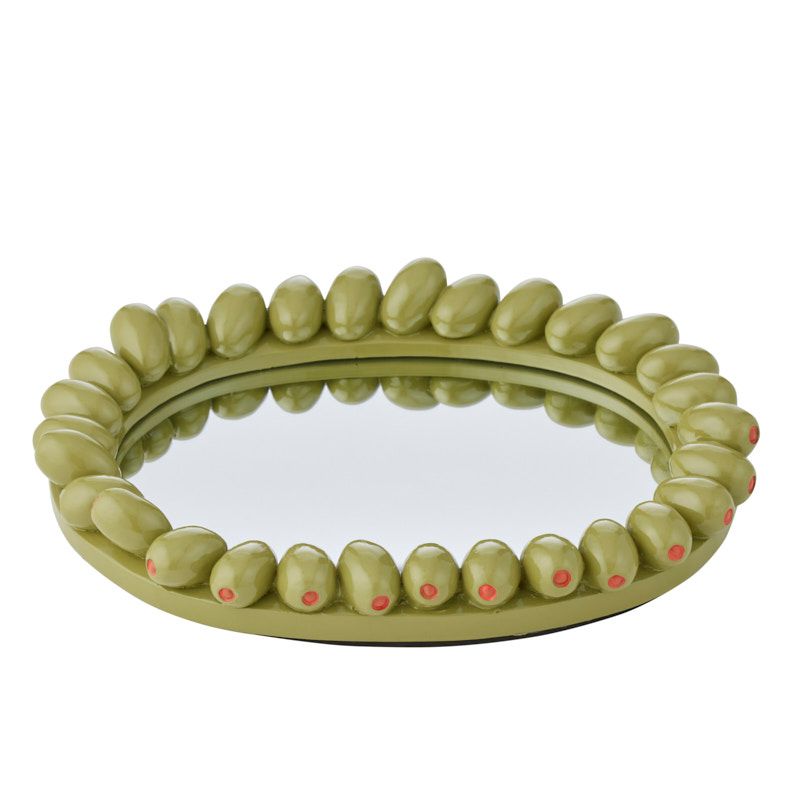 Assemble Verdial Resin/M'ror Tray Olive