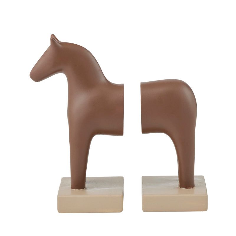 Coast To Coast Flicker Set of 2 Resin Bookends