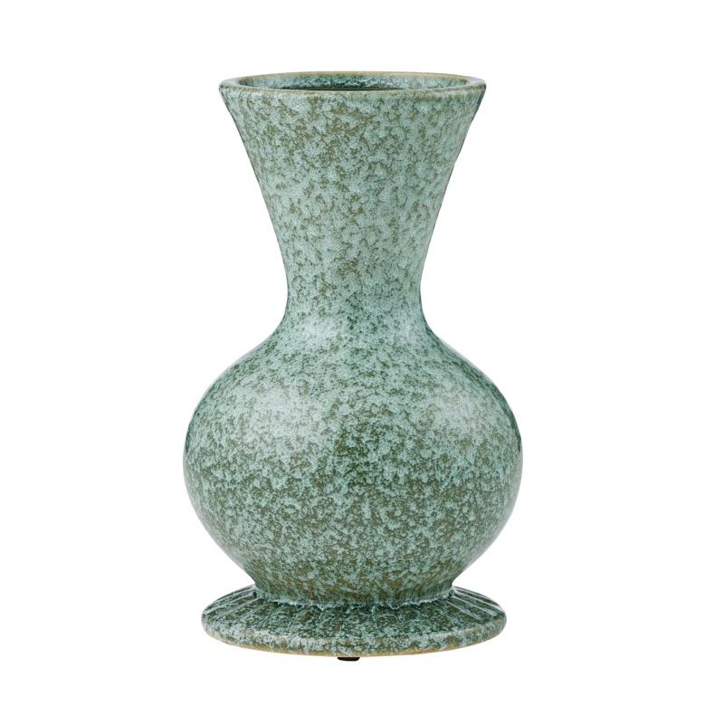 Coast To Coast Athena Ceramic Vase 15x25cm Olive