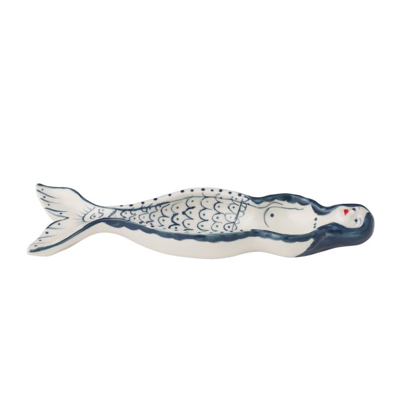 Coast To Coast Malia Ceramic Trinket Dish Navy