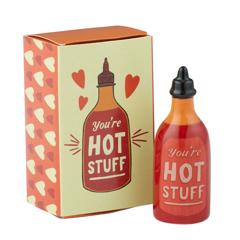 Coast To Coast Hot Stuff Ceramic Matchbox Trinket