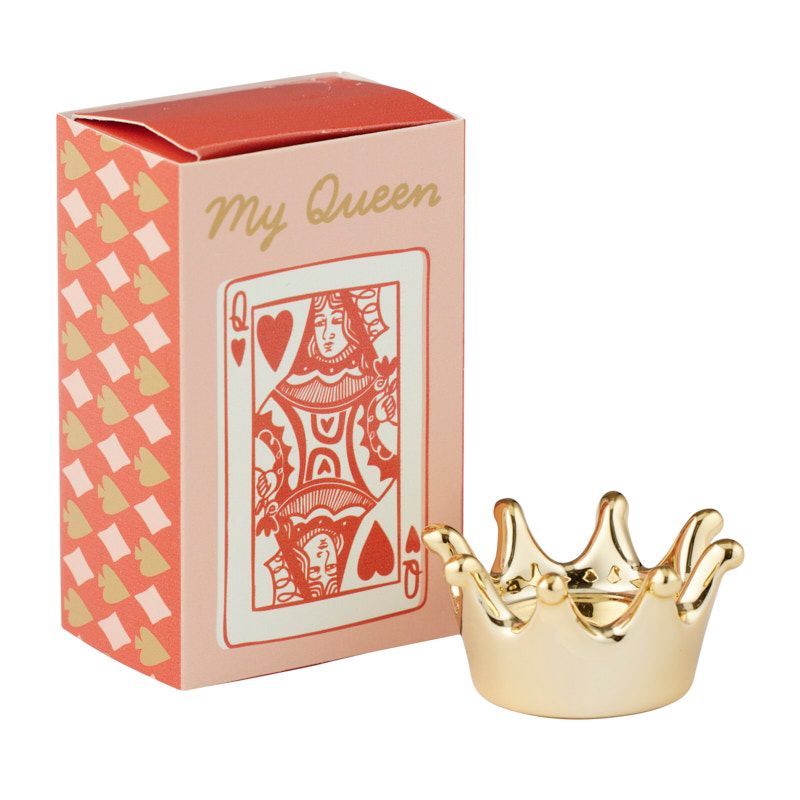Coast To Coast Queen Ceramic Matchbox Trinket