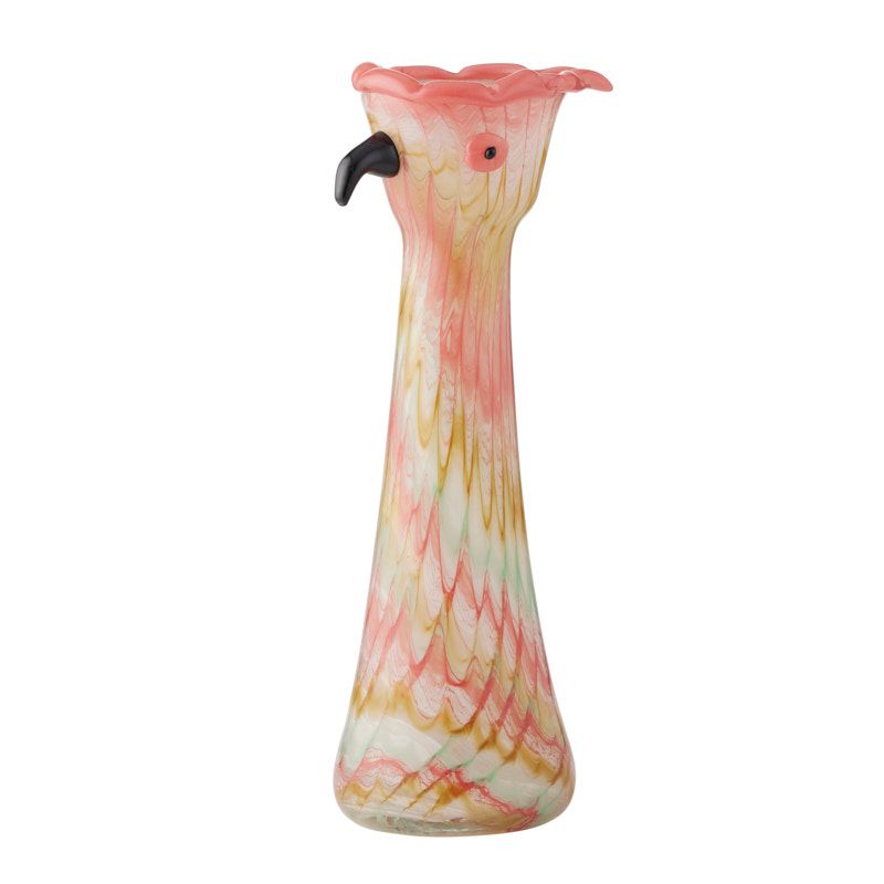 Coast To Coast Carlotta Glass Vase Pink/Green