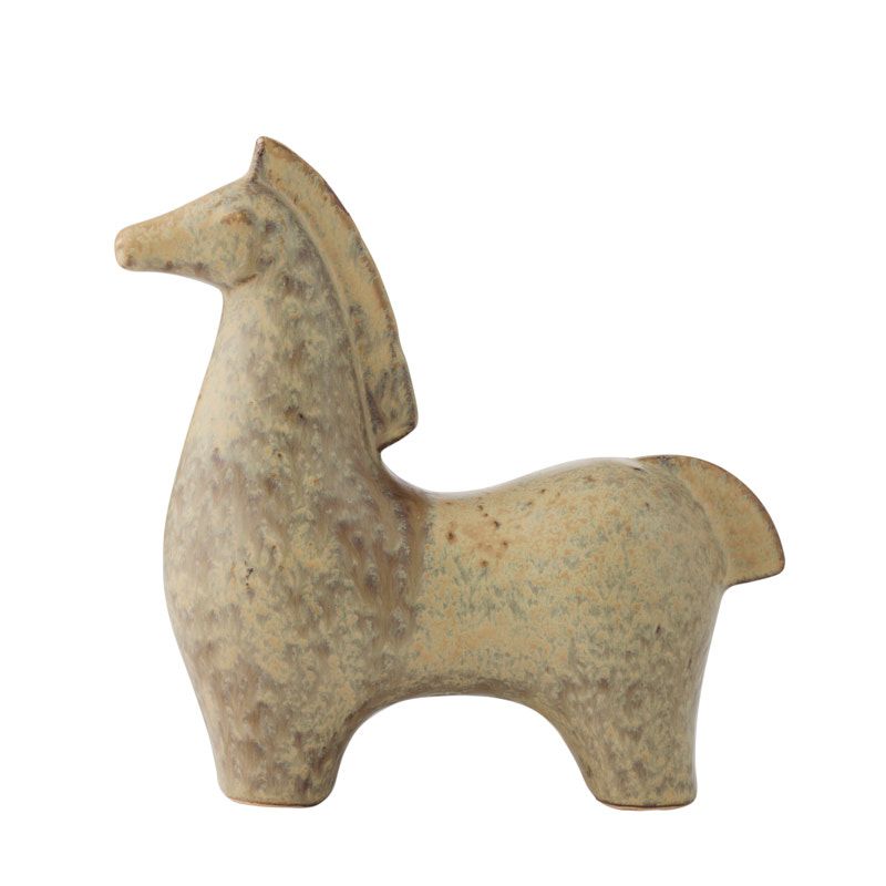 Coast To Coast Equine Ceramic Sculpture 22x8.5x22cm Cocoa