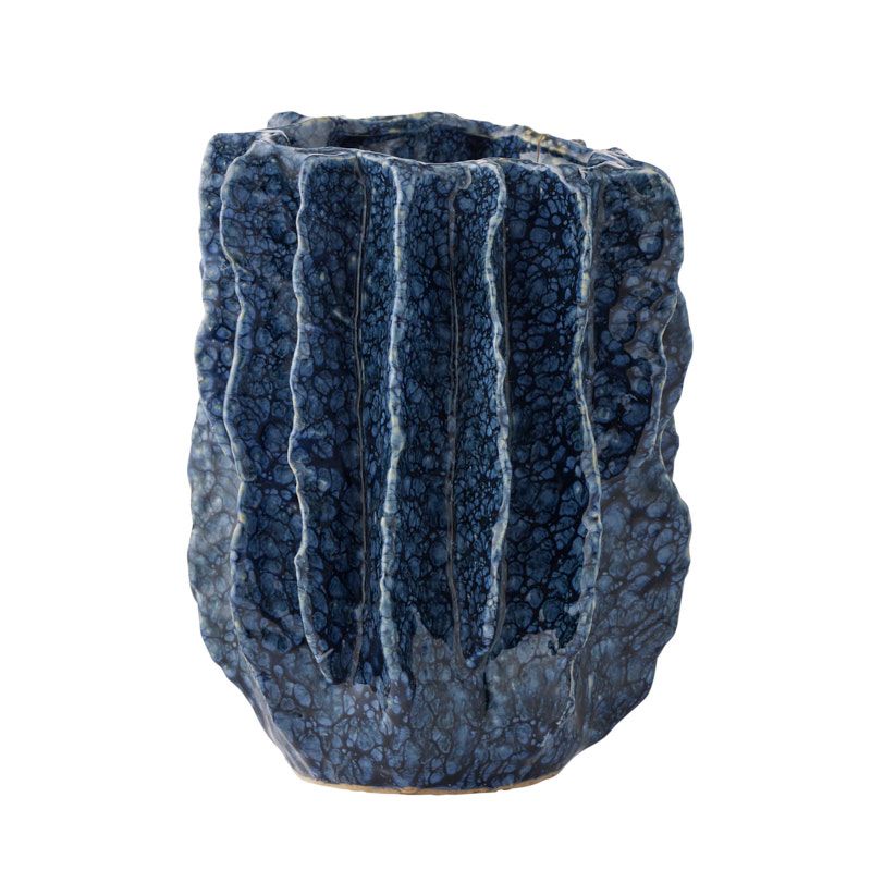 Coast To Coast Ashford Ceramic Vase Navy