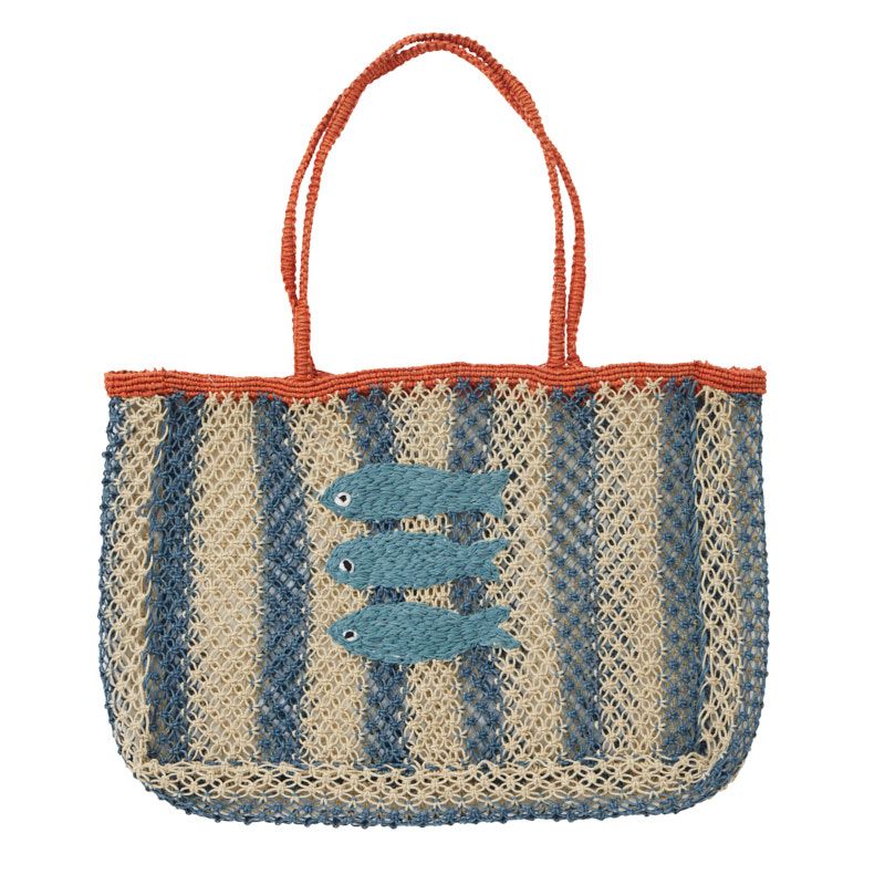 Coast To Coast Sardina Jute Tote Bag