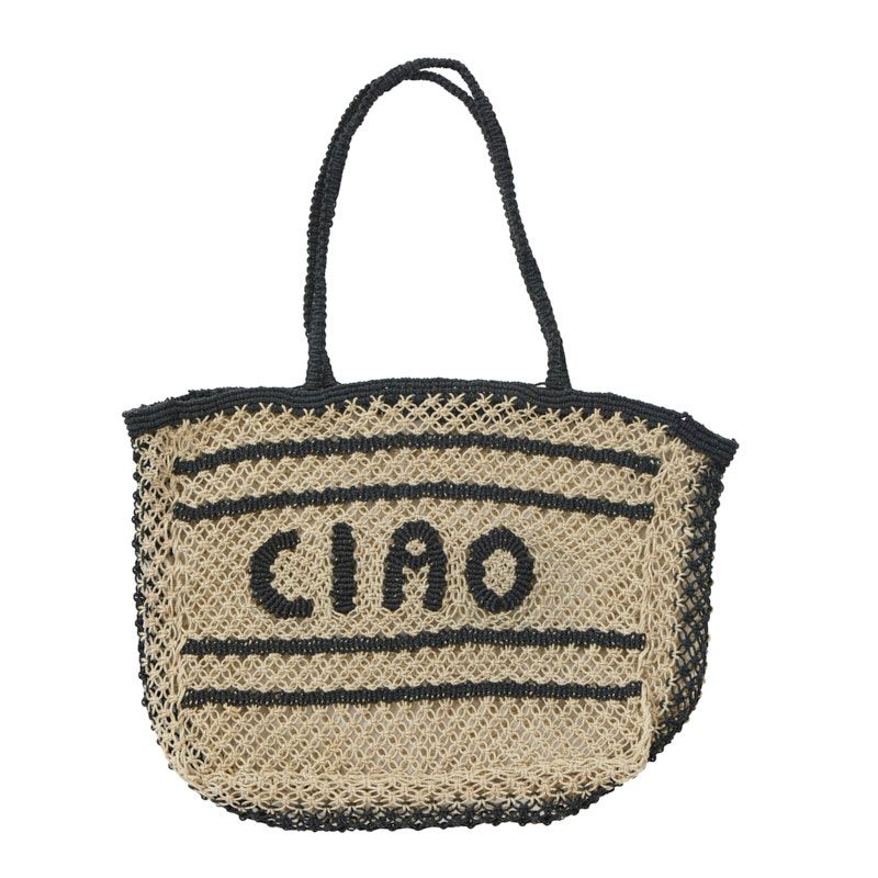 Coast To Coast Ciao Jute Tote Bag