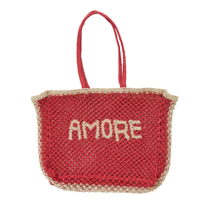 Coast To Coast Amore Jute Tote Bag