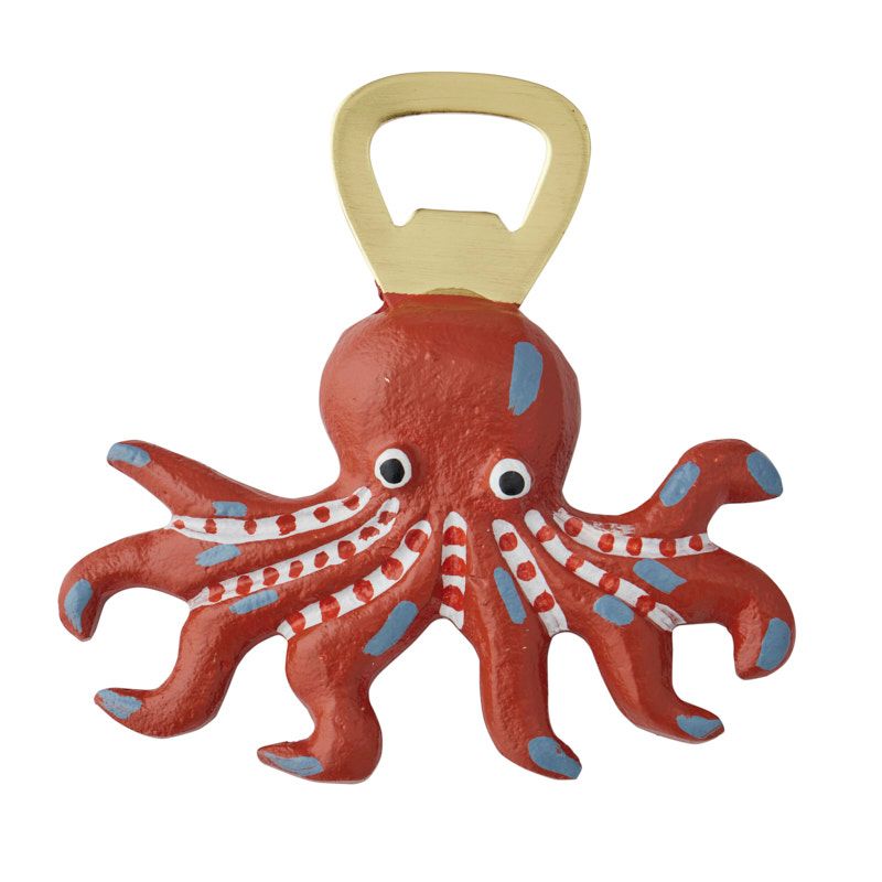 Assemble Oliver Octopus Stainless Steel Bottle Opener
