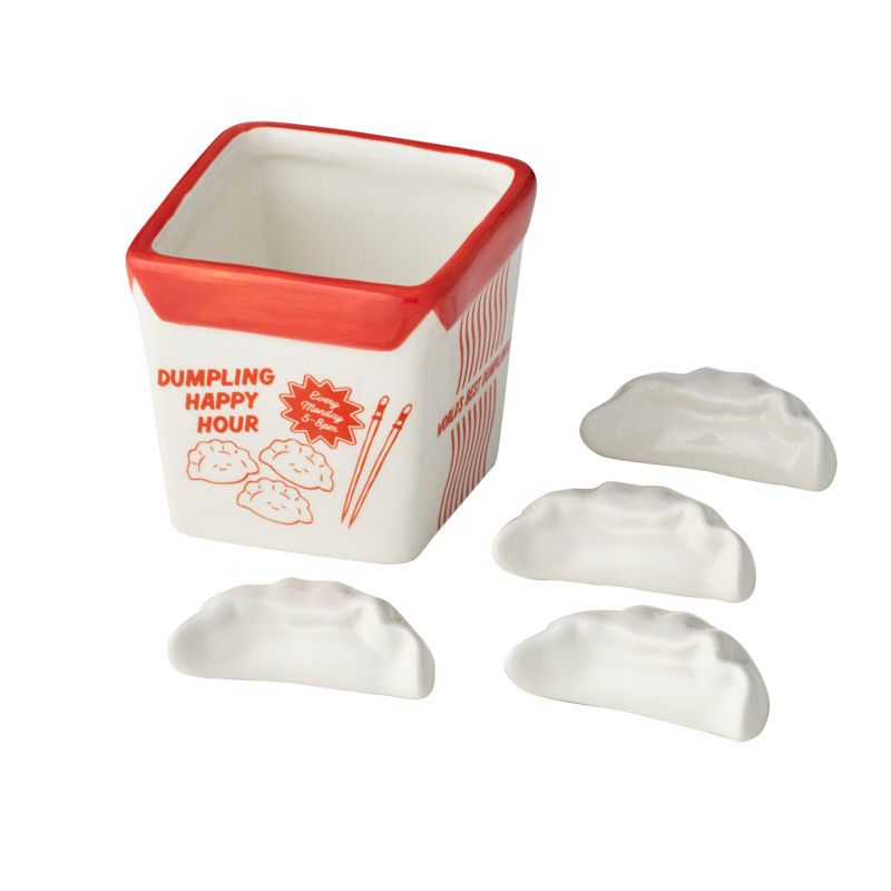 Assemble Dumpling 5pc Ceramic Chopstick Set