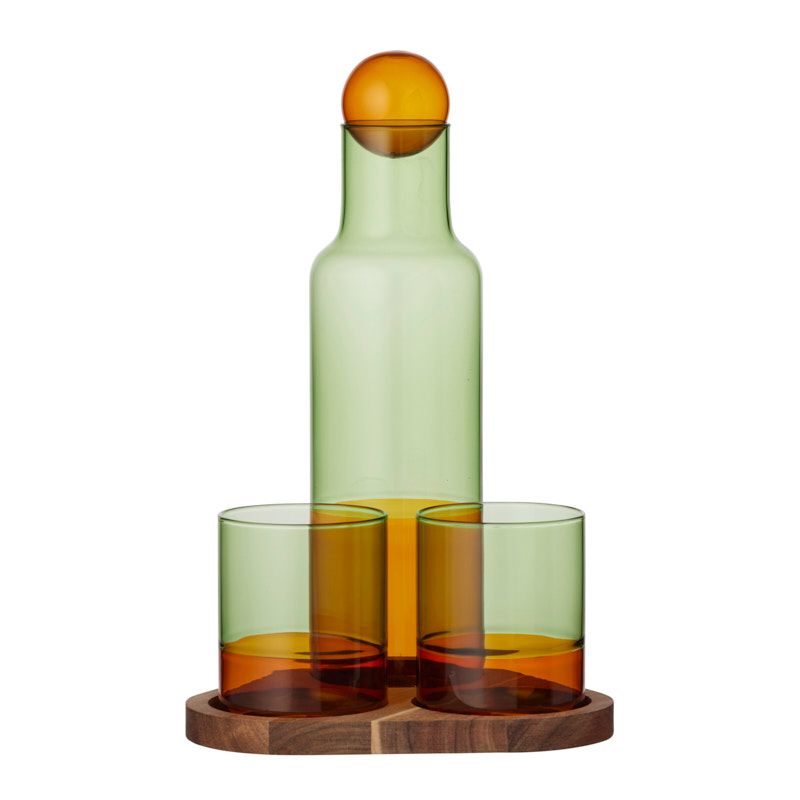 Assemble Dax 4pc Glass Carafe/Glass Set