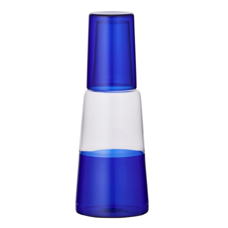 Assemble Blyton Carafe/Glass Set Blue