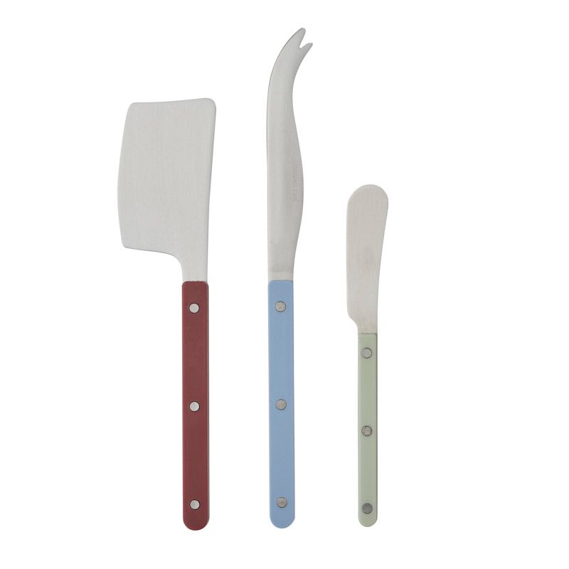 Assemble Remy 3pc Stainless Steel Cheese Knife Set Multi
