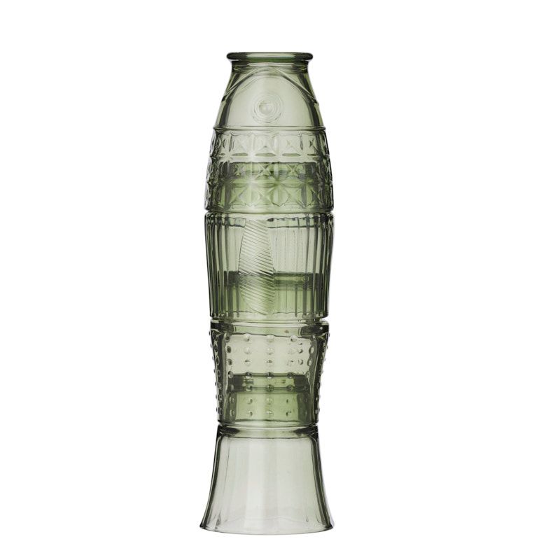 Assemble Frank Set of 4 Stackable Glass Olive