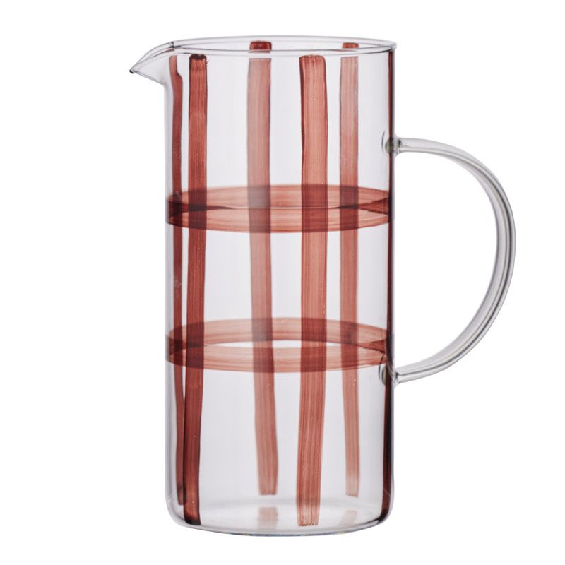 Assemble Max Glass Jug Clear/Chocolate