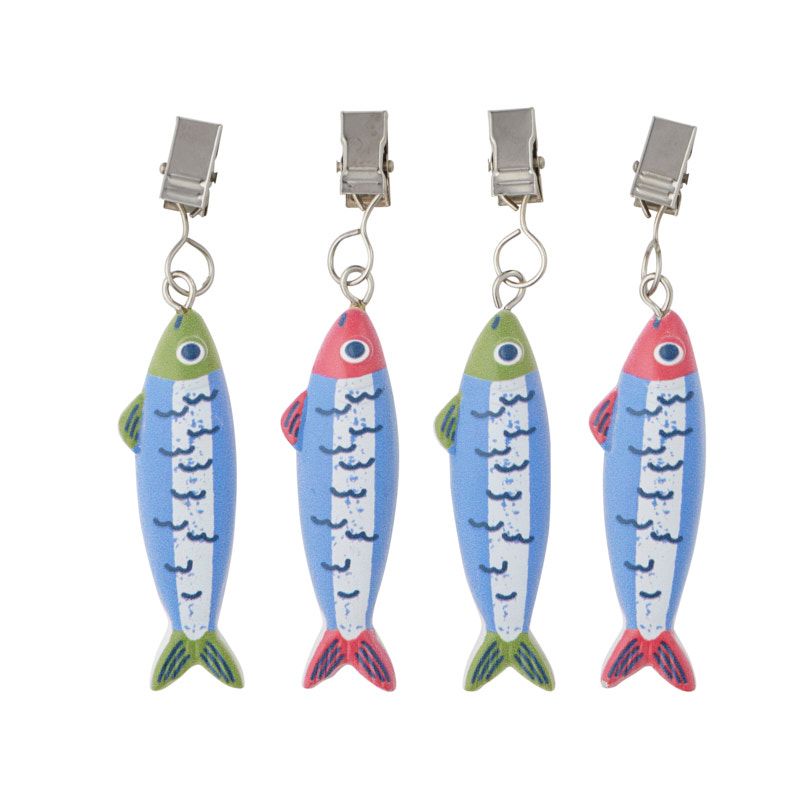 Assemble Fish Set of 4 Tablecloth Weights