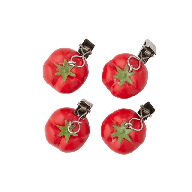 Assemble Tomato Set of 4 Tablecloth Weights