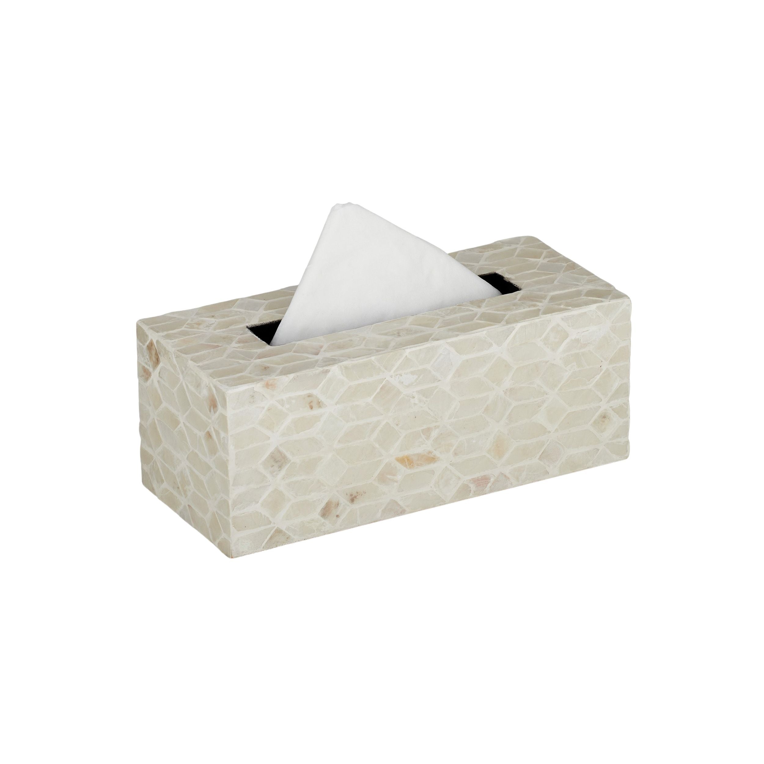 Coast To Coast Belle Inlay Tissue Box Ivo