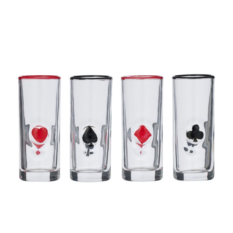 Assemble Vegas Shot Glass 4 Assorted