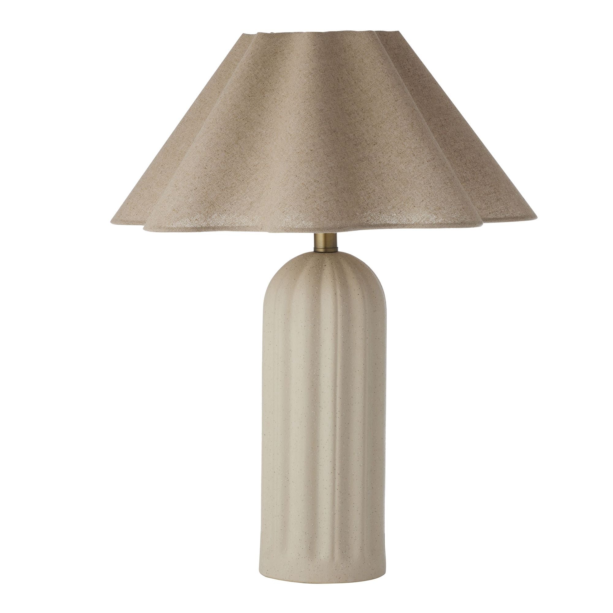 Coast To Coast Alberta Ceramic Table Lamp Natural