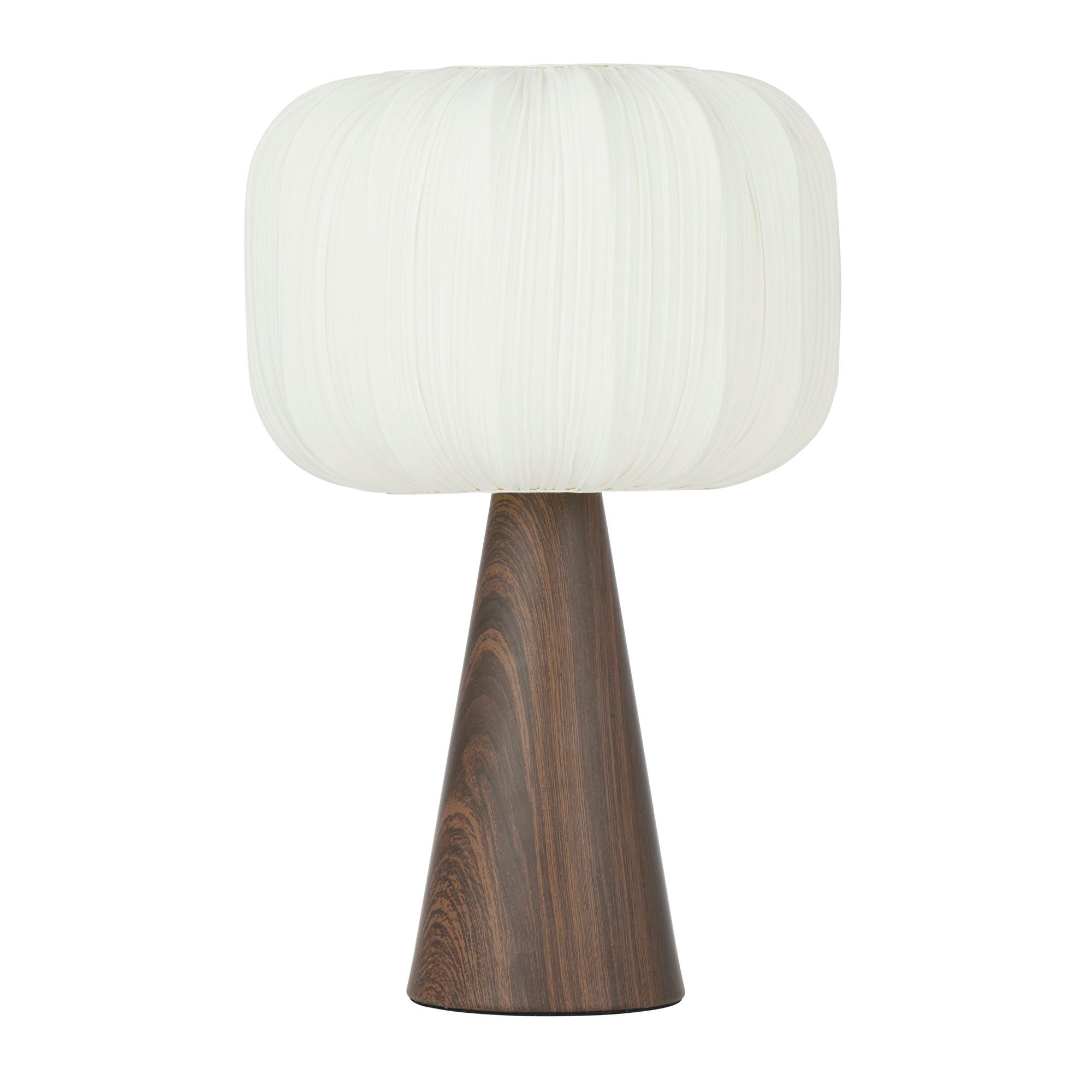 Coast To Coast Havana Wood Look Lamp Walnut/Iv