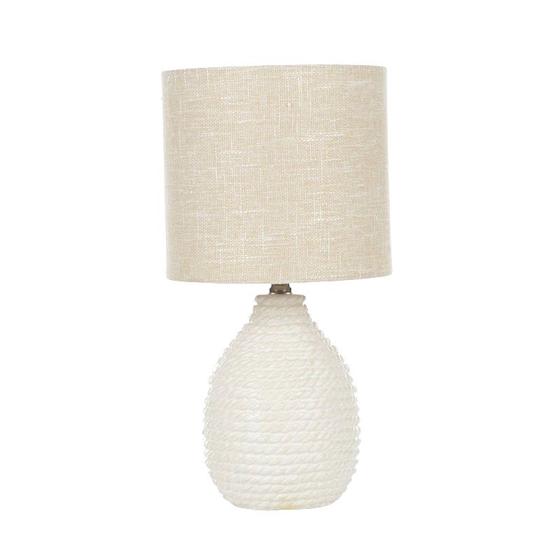 Coast To Coast Laci Ceramic Lamp Ivory/Natural