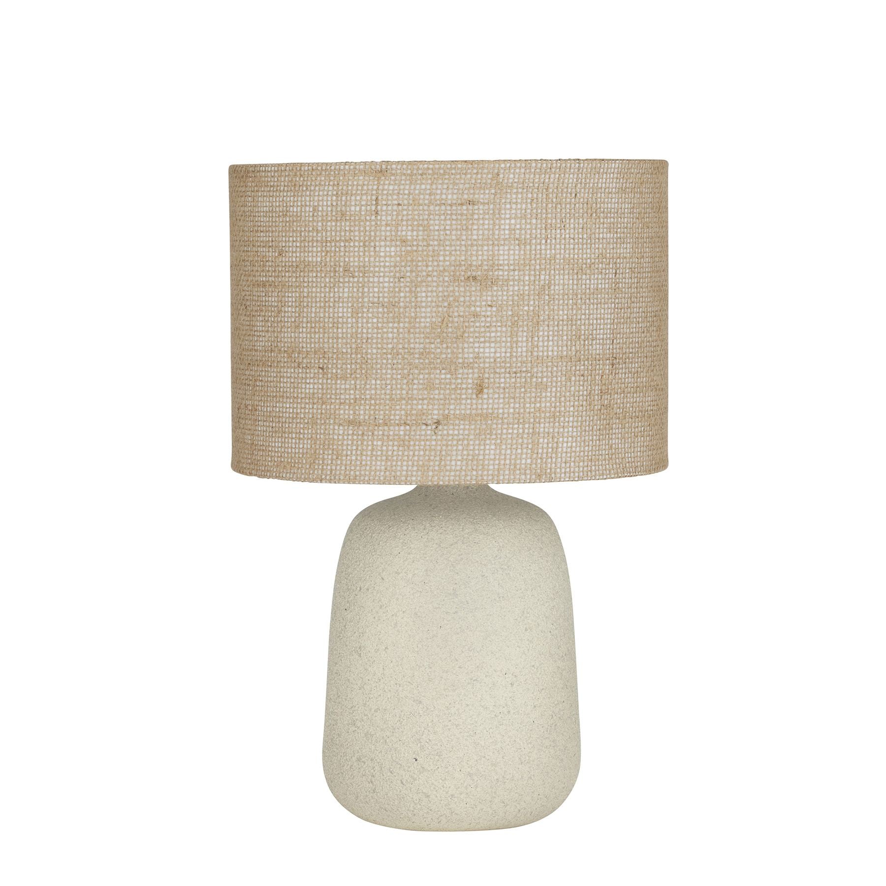 Coast To Coast Warwick Ceramic Table Lamp Stone