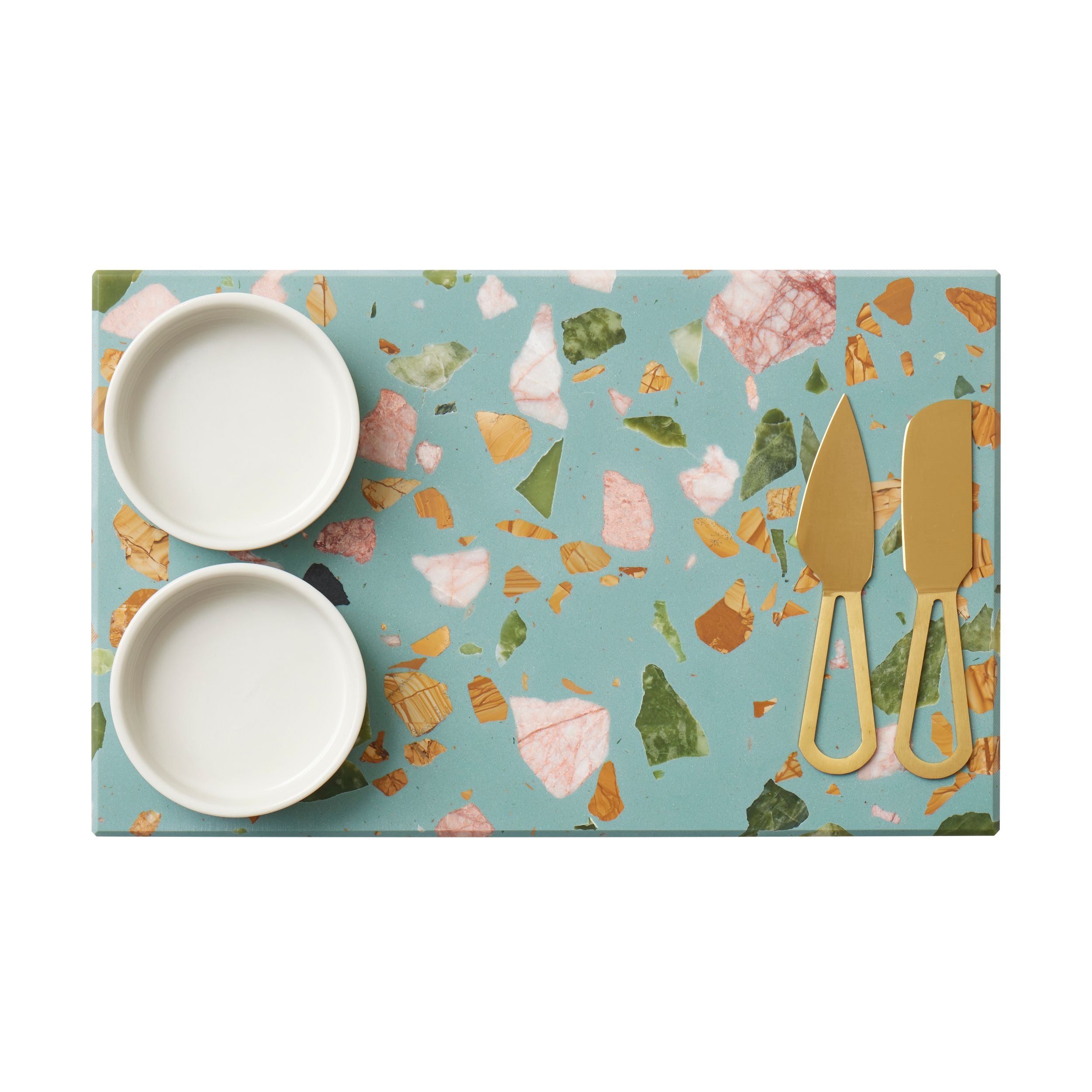 Assemble Jewel 5pc Terrazzo/Ceramic Set