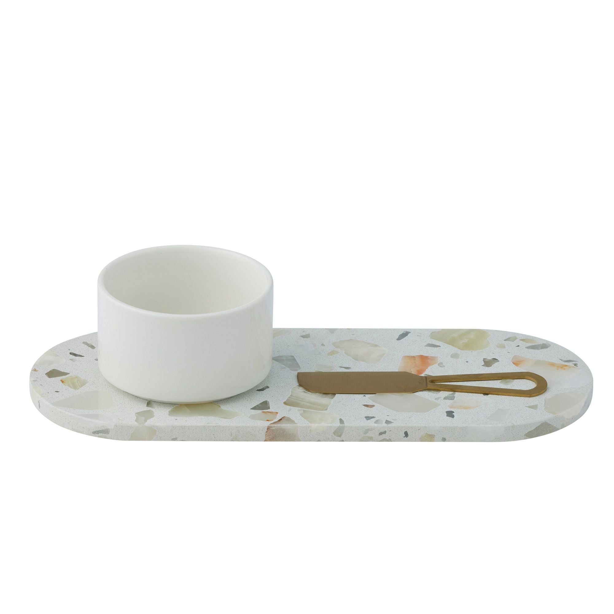 Assemble Winifred 3pc Terrazzo Set Natural