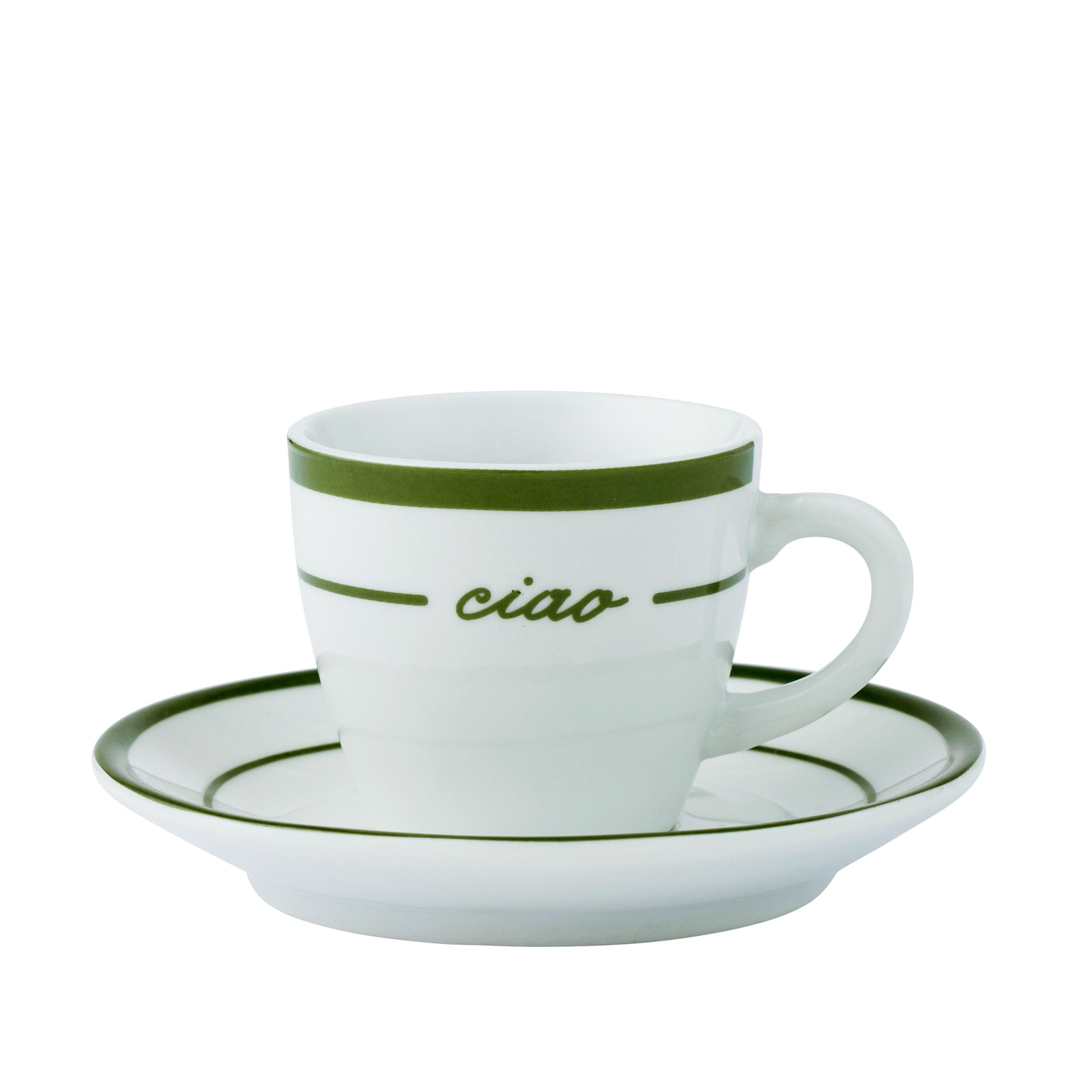 Assemble Osteria Ceramic Espresso Cup & Saucer 90ml