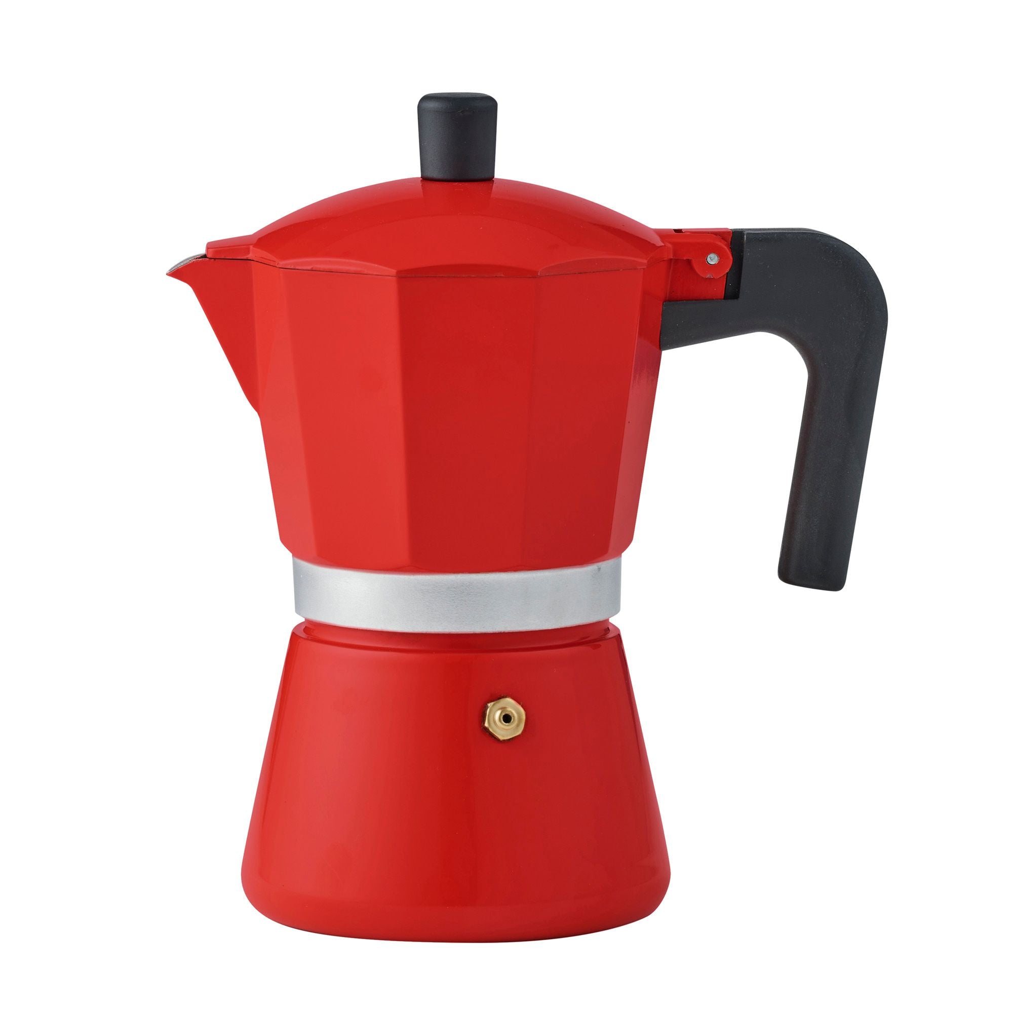 Assemble Nero Stovetop Espresso Maker 6Cup Tomato