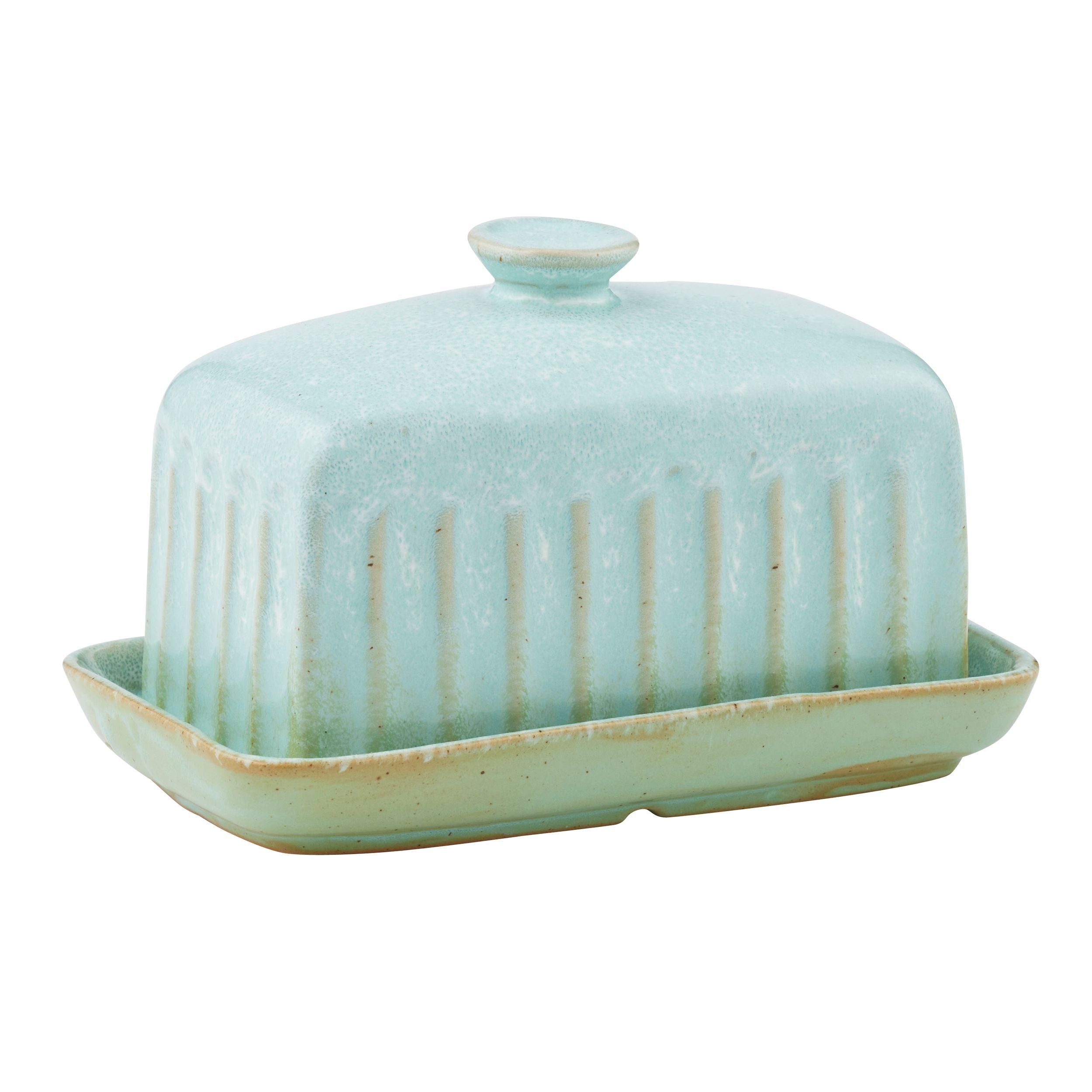 Assemble Studio Ceramic Butter Dish Surf