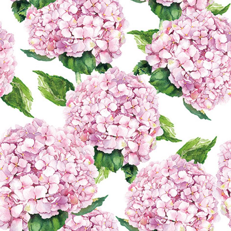 Assemble Hydrangea 20pck 3 Ply Napkin Pink