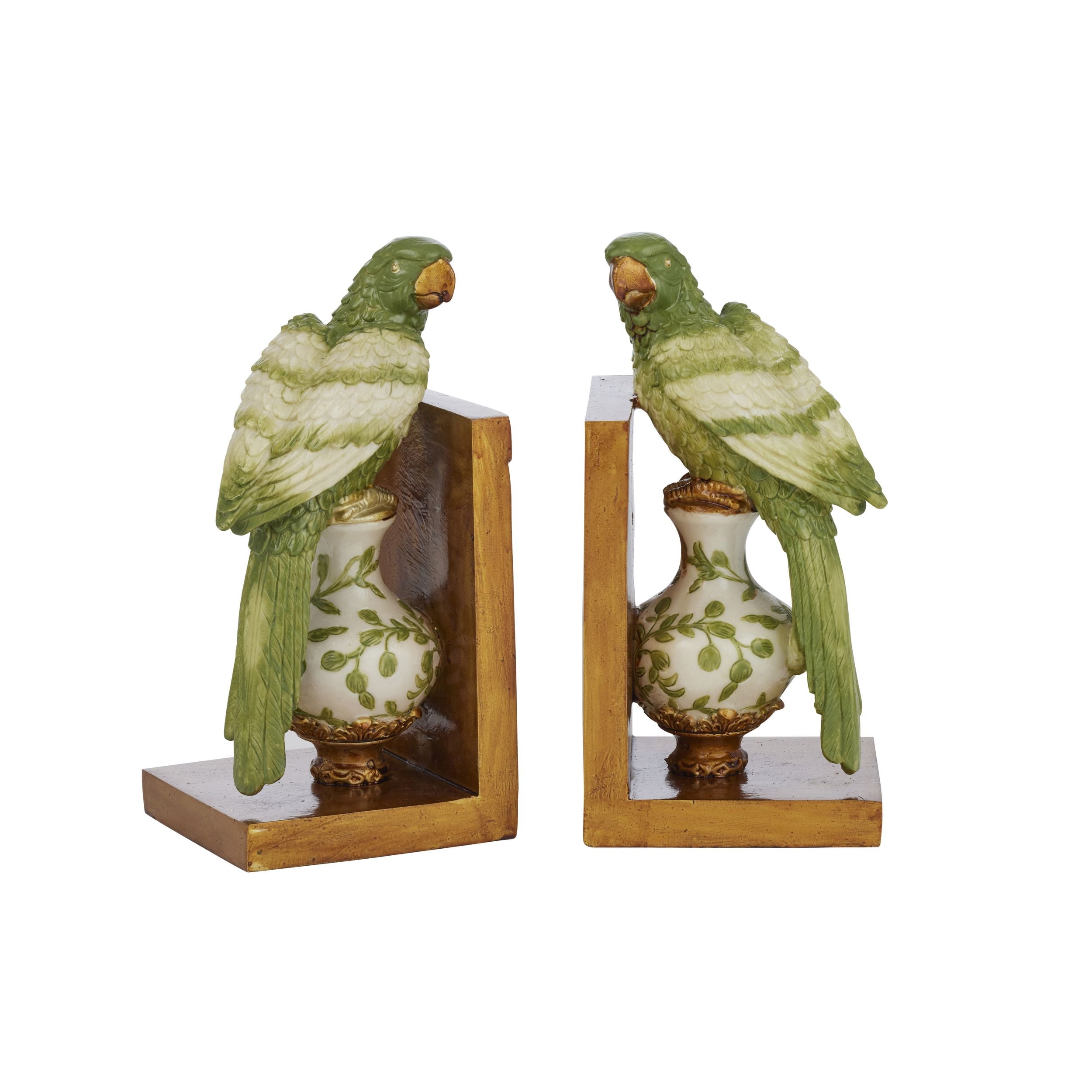 Coast To Coast Polly Parrot Resin Bookends