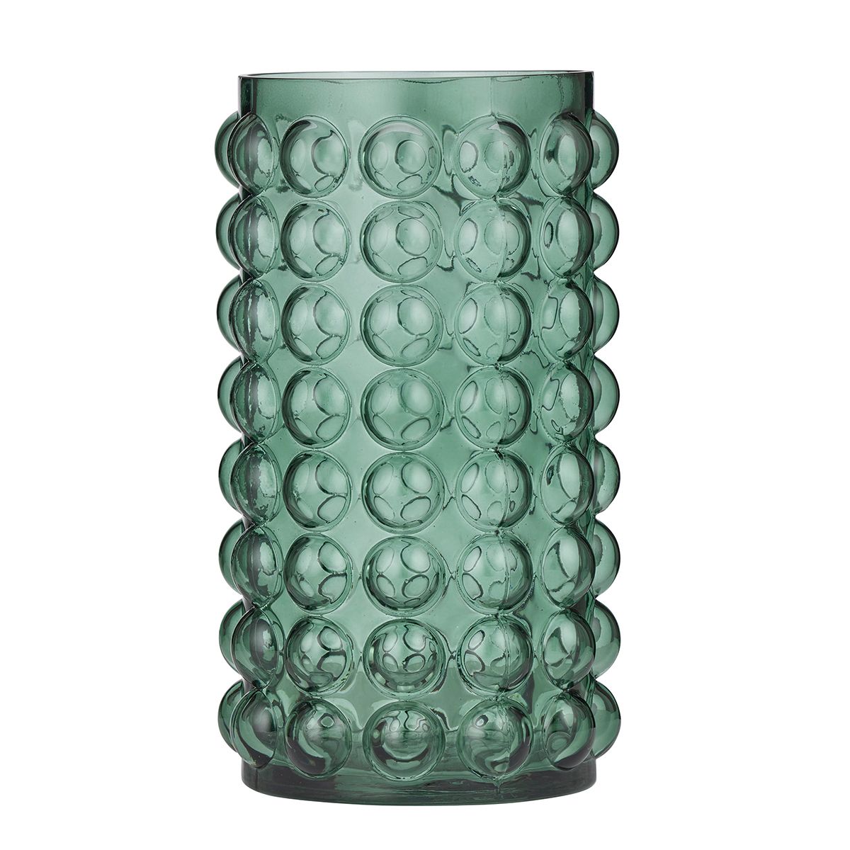 Coast To Coast Ellis Glass Vase 16x28cm Green