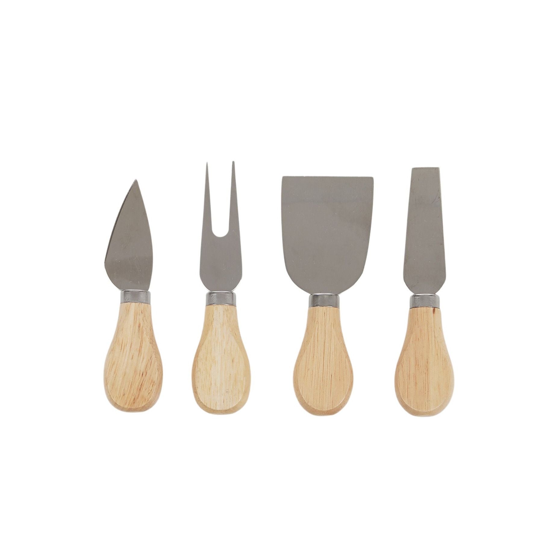 Assemble Earl Set of 4 Wood Cheese Knives