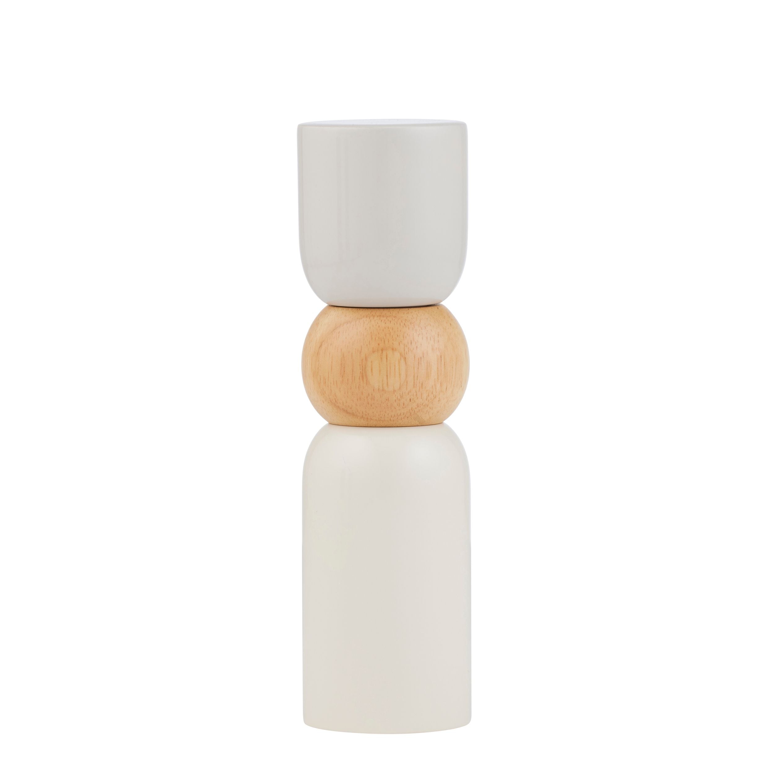 Assemble Pisces Wood S&P Grinder Taupe
