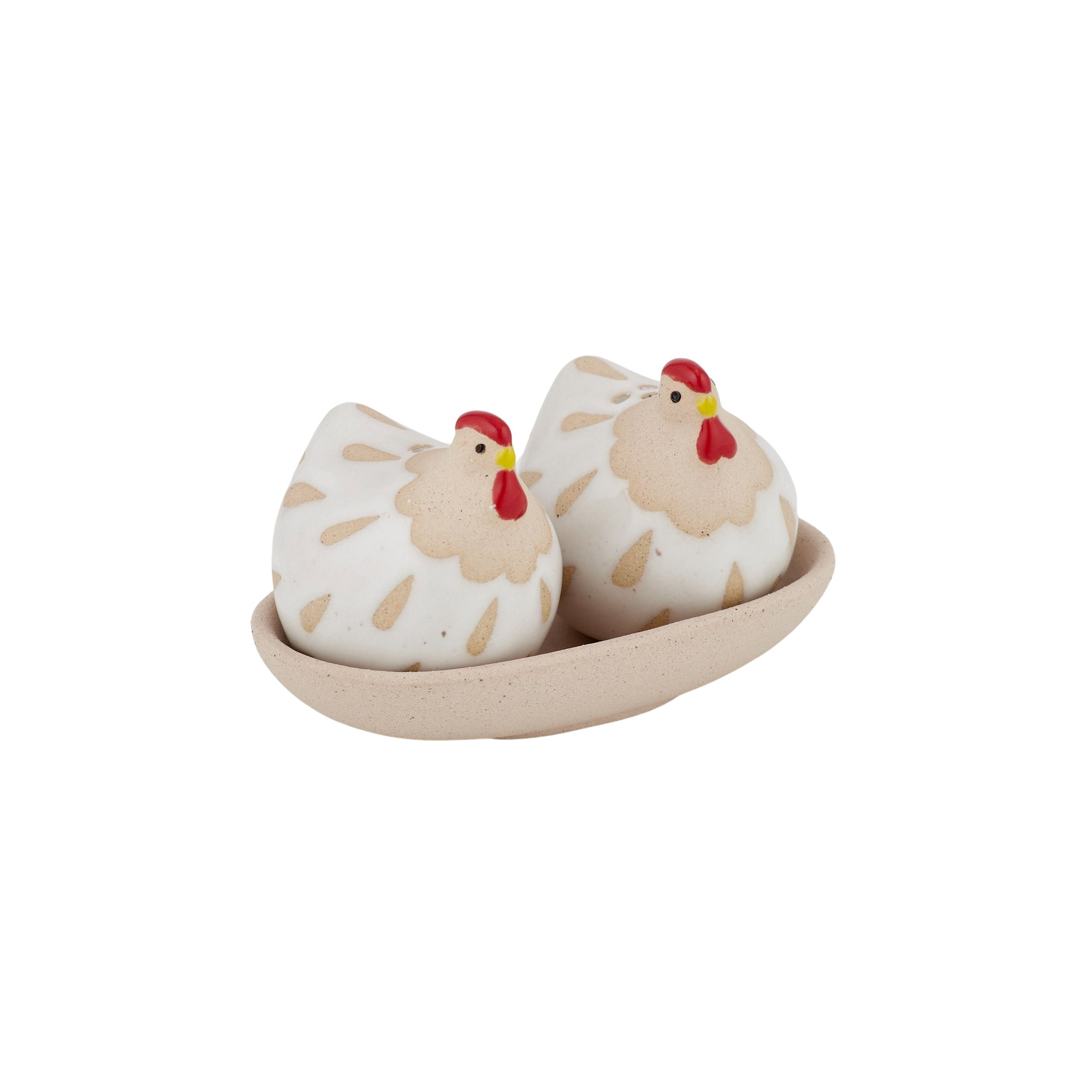 Assemble Charlie Chook Ceramic S&P Ivory